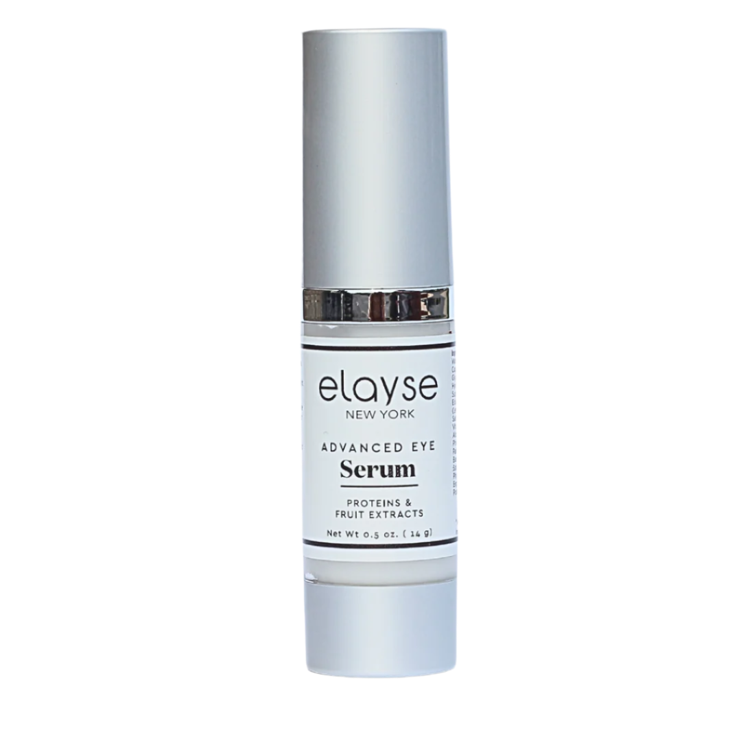 Elayse Premium Advanced Eye Serum - Brightening Under Eye Formula, Reduces Dark Circles & Puffiness, Firms & Smooths Fine Lines, Hydrating & Fast-Absorbing - 0.5oz