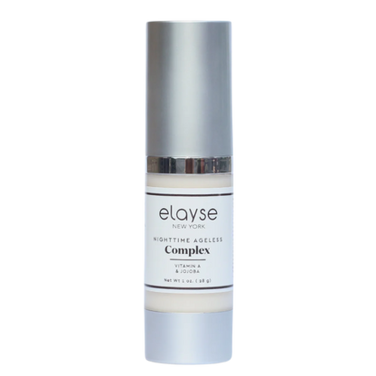 Elayse Nighttime Ageless Complex - Age-Defying Serum, Reduces Fine Lines & Wrinkles, Firms & Hydrates Skin, Overnight Anti-Aging Treatment, Retinol-Infused Formula - 1oz