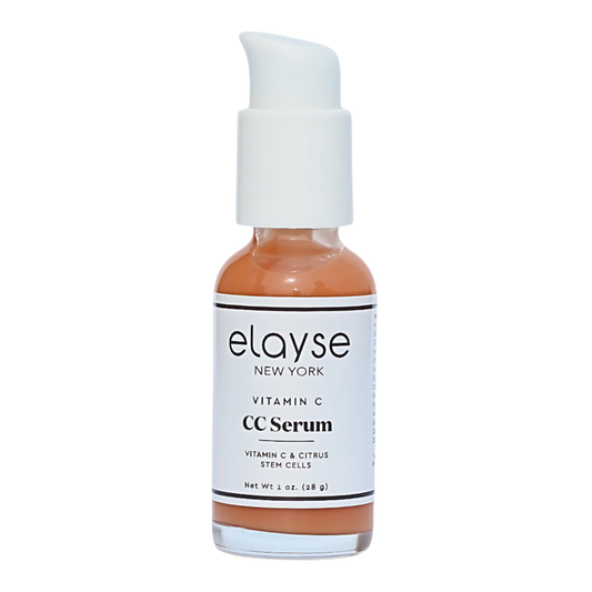 Elayse CC Serum with Vitamin C - Advanced Anti-Aging Formula with Hyaluronic Acid & Antioxidants, Brightens, Hydrates & Smooths Skin - 1 fl oz