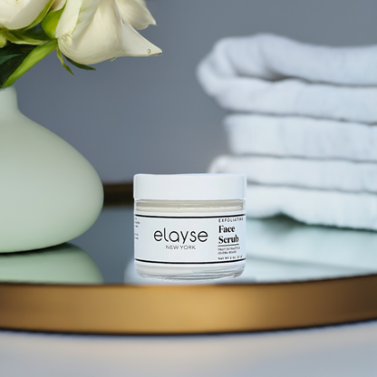 Elayse Face & Body Scrub - Nourishing Fruit Extracts, Exfoliating & Hydrating Formula, Smooths & Softens Skin, Removes Impurities & Dead Skin Cells, Suitable for All Skin Types