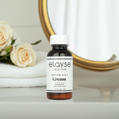 Elayse Drying Spot Cream - Fast-Acting Blemish Treatment, Reduces Redness & Swelling, Clears Acne & Pimples, Soothes & Calms Skin - 1 fl oz